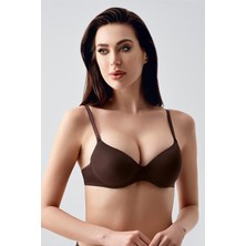 Dolgusuz Sütyen C17010 Kahverengi