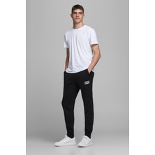 Jack & Jones JJIGORDON JJNEWSOFT SWEAT Siyah Erkek Eşofman Altı