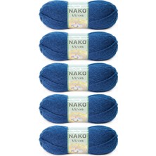 Nako,vizon 00517 Orta Mavi  5ADET