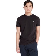 Timberland SS DUNSTAN RIVER JERSEY C Siyah Erkek Kısa Kol T-Shirt