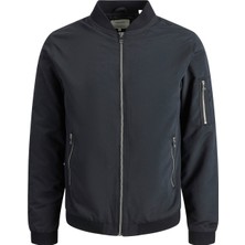 Jack & Jones JJERUSH BOMBER NOOS Siyah Erkek Ceket