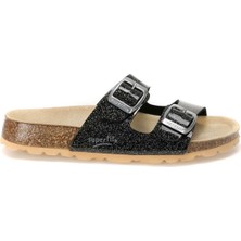 Superfit 8-00111-01-2 Siyah Unisex Çocuk Terlik