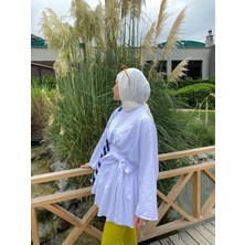 Kuşak Detaylı Kimono