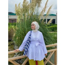 Kuşak Detaylı Kimono