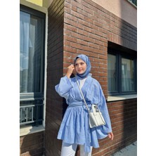 Kuşak Detaylı Kimono