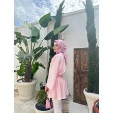 Kuşak Detaylı Kimono