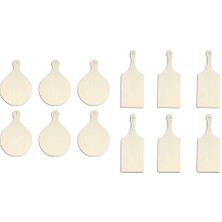Quarter Stone 12 Adet Mini Ahşap Kesme Tahtaları Saplı Ahşap Kesme Tahtası (Yurt Dışından)