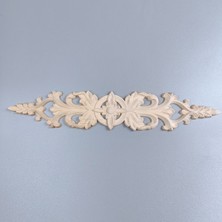 Quarter Stone 33CMX6CM Ahşap Oymalı Çıkartma Şerit Köşe Aplikeleri (Yurt Dışından)