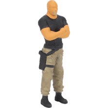 Quarter Stone 1/64 Ature Yarış Arabası Sahnesi Karakter Figürü Kum Masası Modeli C (Yurt Dışından)