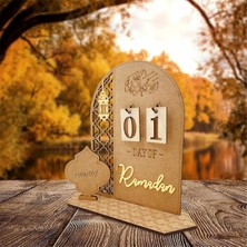 Quarter Stone Adet Ramazan Takvimi Geri Sayımı - Ramazan Süslemeleri B (Yurt Dışından)