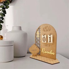 Quarter Stone Adet Ramazan Takvimi Geri Sayımı - Ramazan Süslemeleri B (Yurt Dışından)