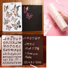 Quarter Stone 10 Adet 7mil Boş Şablon Sayfaları, 12 x 12 Inç Mylar Şablon Şablonu (Yurt Dışından)