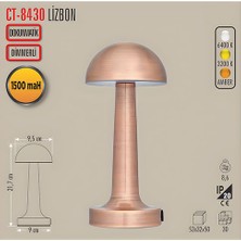 Cata Şarjlı Masa Lambası Lizbon
