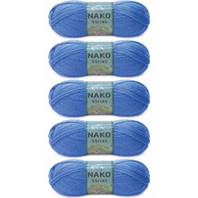 Nako,vizon 01256 Denim  5ADET