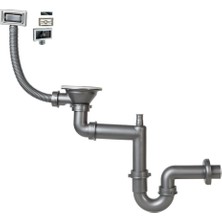 Teka Be Linea Ukinox Me Modellerine Uygun 1 Göz Evye Sifon Takımı