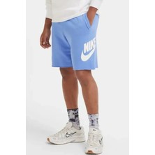 Nike Sportswear Sport Essentials French Terry Alumni Bol Kesim Mavi Erkek Spor Şort