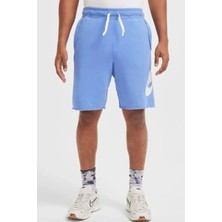 Nike Sportswear Sport Essentials French Terry Alumni Bol Kesim Mavi Erkek Spor Şort