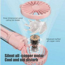 Buhar Üflemeli Mini El Fanı Taşınabilir Şarj Edilebilir Soğutucu Su Üfleme Mini Fan