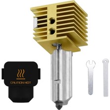 Bambu Lab A1-A1 Mini Yükseltilmiş Hotend Seti Pirinç Gövde-Sertleştirilmiş Çelik Nozzle-0.4mm