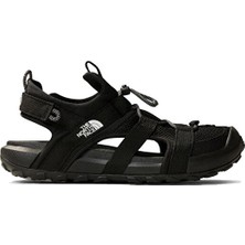 Kadın The North Face W Explore Camp Shandal Siyah Sandalet Düz Tasarım ile Konforlu Kullanım NF0A8ADQKX71