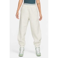 Nike Sportswear Collection Sherpa Loose Fit High Rise Jogger Kadın Yüksek Belli Eşofman Altı Taş Rengi