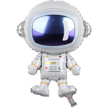 Astronot Folyo Balon Uzay Galaksi Konseptli Parti Balonu 86 cm