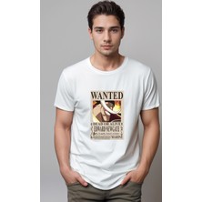 Petite Pati One Piece Wanted Whitebeard Baskılı Unisex Tshirt