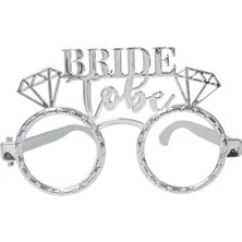Bride To Be Taç Gözlük Set Bekarlığa Veda Parti Aksesuarı Gümüş