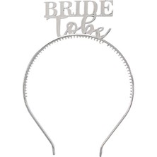 Bride To Be Taç Gözlük Set Bekarlığa Veda Parti Aksesuarı Gümüş