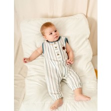 Desenli Müslin Bebek Tulum | Rahat ve Şık Tasarım | 3-24 Ay | KD53218