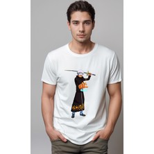 Petite Pati One Piece Trafalgar Law  Baskılı Unisex Tshirt