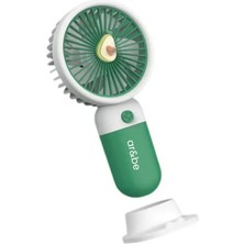 Meyve Emojili Mini El Fanı Taşınabilir Şarj Edilebilir Soğutucu Mini Fan