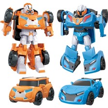 Fashionable And Romantic Mini Tobot Dönüşüm Robot Oyuncaklar Kore Karikatür Kardeşler Anime Tobot Deformasyon Araba Uçak Oyuncaklar Çocuklar Için Hediye (Yurt Dışından)