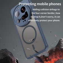 4u Sky Xiaomi 15 Ultra Kılıf Için Magsafe Anti Drop Pc+Tpu Telefon Kapağı ile Uyumlu-Mavi (Yurt Dışından)