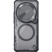 4u Sky Nıllkın Iceblade Prop Xiaomi 15 Ultra Kılıf Magsafe Lens Kapağı ile Uyumlu Kickstand Pc + Tpu Telefon Kapağı-Siyah (Yurt Dışından)