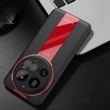 4u Sky Q.coo For Xiaomi 15 Ultra Kılıf Darbeye Dayanıklı Pu+Tpu+Akrilik Telefon Kapağı-Kırmızı (Yurt Dışından)