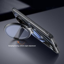 4u Sky Xiaomi 15 Ultra Kılıf Pc + Tpu Şeffaf Telefon Kabuğu, Cam Lens Kapağı Kickstand Için (Yurt Dışından)
