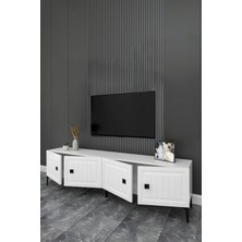 %100 Mdf Tv Ünitesi 180 cm Tv Sehpası Işlemeli