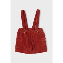 Layette Bg Store Erkek Bebek Oranj Şort Nefes Alabilir Kumaş ile Rahat Yazlık Kullanım