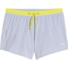 Puma Evryday Knit 3 Splt Shrt Kadın Beyaz Koşu Şortu