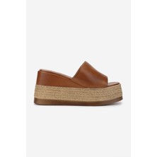 Valmenti Kadın  Deri Siyah Topuklu Terlik 1141 648 Sıkınos 6-0 Byn Trlk Y25 Black