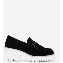 Valmenti Kadın  Deri Taş Süet Topuklu Ayakkabı 154 6450 Bn Ayk Y25 Tas Suet