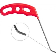 16 cm 3.5 mm Çap Sağlı Sollu Tek Kıvrımlı Sağ Boyasız Göçük Düzeltme Çubuğu, Pdr Çubuk - S6-01