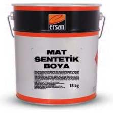 Mat Sentetik Boya Beyaz