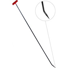 70 cm 10 mm Çift Kıvrımlı Vida Dişli Boyasız Göçük Düzeltme Çubuğu - S3-01, Pdr Çubuk
