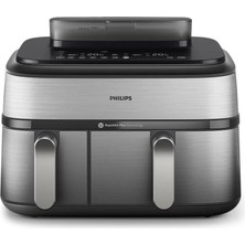 Phılıps NA555/00 5000 Serisi Çift Hazneli Airfryer 9 L Fritöz