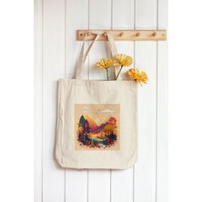 Ham Bez Çanta 35X40 cm - Manzara Model 2