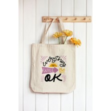 Ham Bez Çanta 35X40 cm - Everything Will Be Ok
