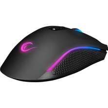 Rampage Smx-r44 V2 Makrolu Siyah 12800 Dpı Rgb Ledli 80 Milyon Pro Gaming Oyuncu Mouse