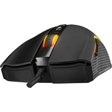 Rampage Smx-r44 V2 Makrolu Siyah 12800 Dpı Rgb Ledli 80 Milyon Pro Gaming Oyuncu Mouse